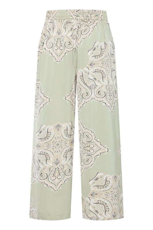 B Young ByJannike Pants | Tea Paisley Mix