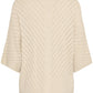 B Young Bymobbe V-Neck Jumper | Frosted Almond
