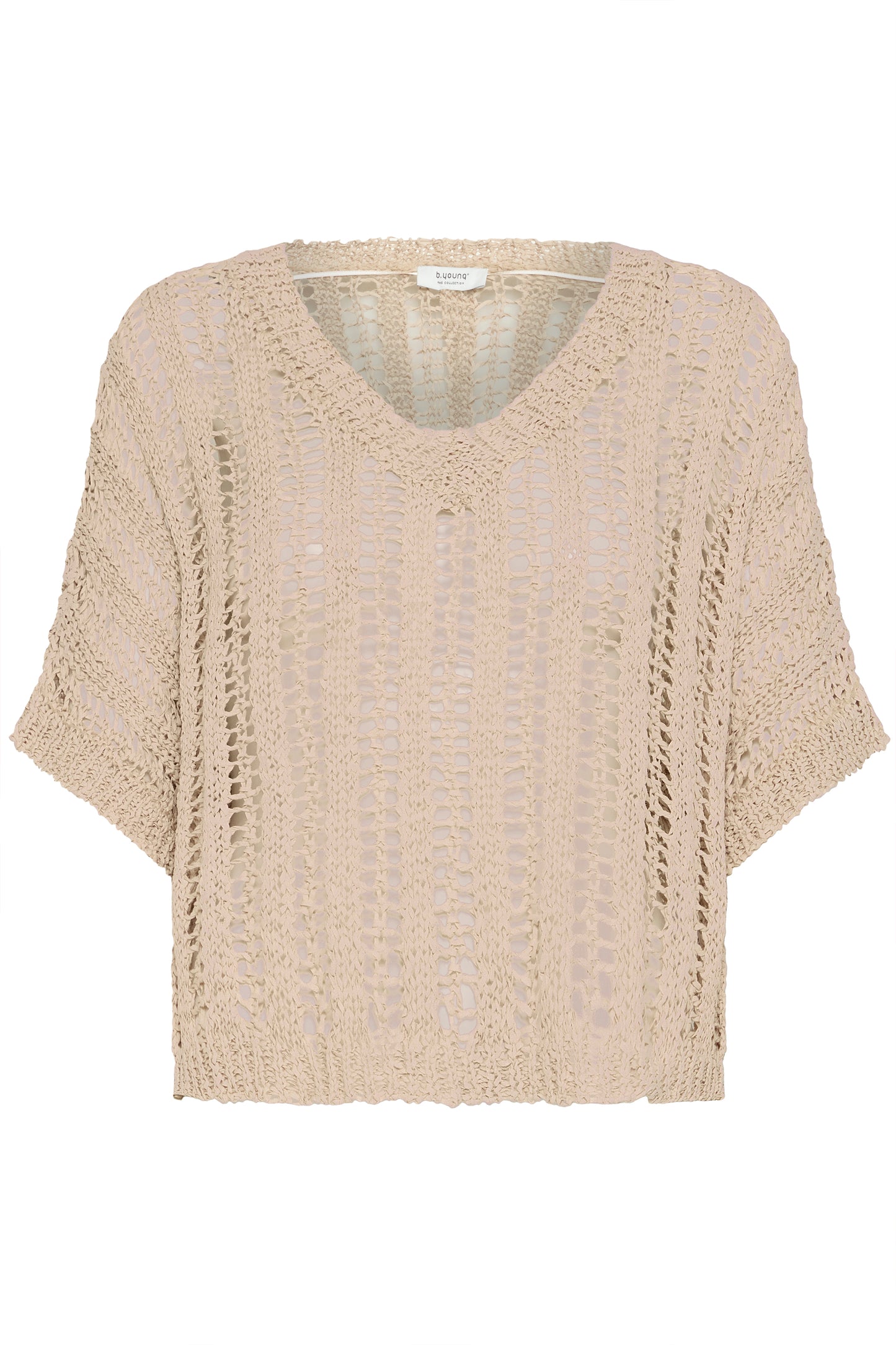 B Young Bymarax V-Neck Jumper | Humus