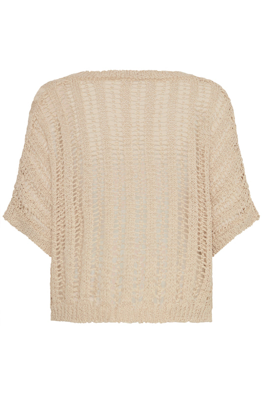 B Young Bymarax V-Neck Jumper | Humus