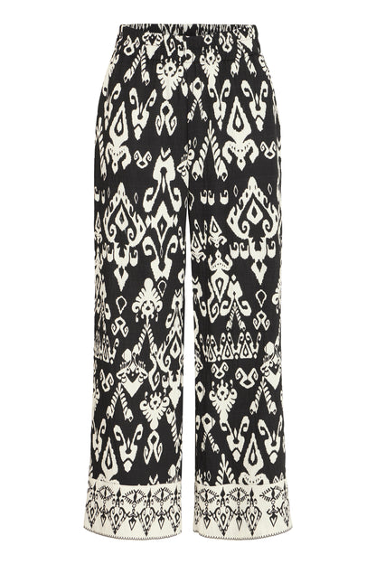 B Young Byjasmina Pants | Black Eth Mix