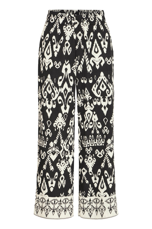 B Young Byjasmina Pants | Black Eth Mix