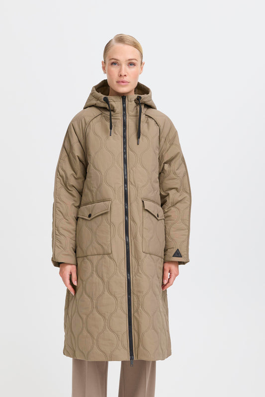 B Young Bybocci Coat | Walnut