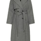 Bycilia Trenchcoat | Mid Grey Melange