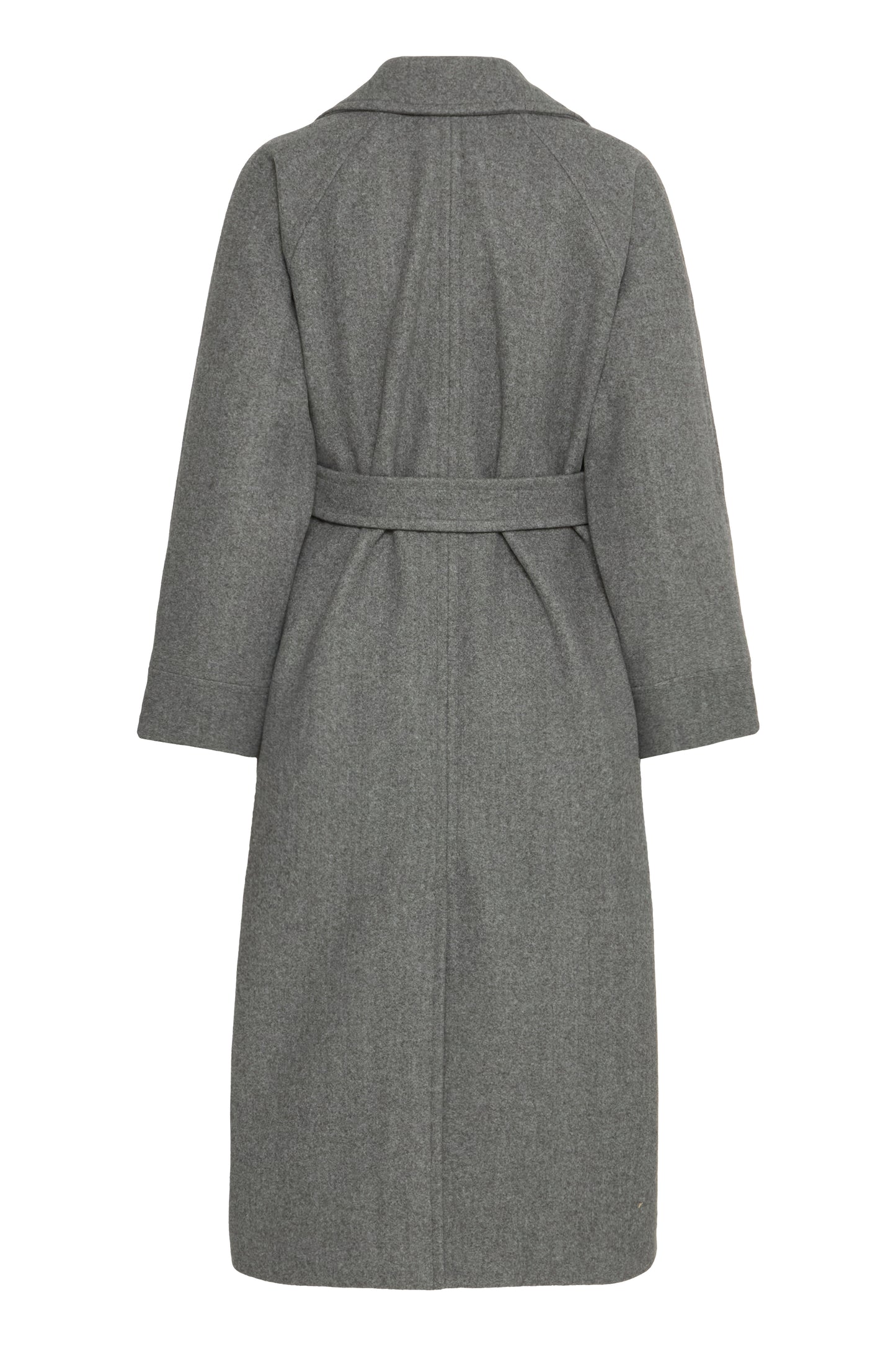Bycilia Trenchcoat | Mid Grey Melange