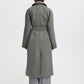 Bycilia Trenchcoat | Mid Grey Melange