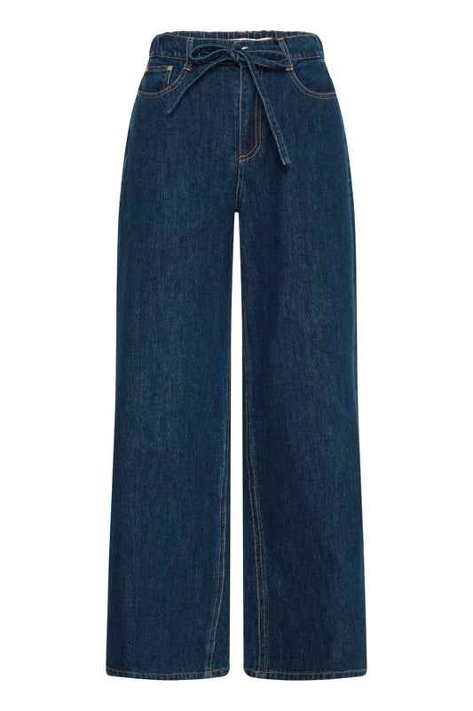 B Young Bylukan Jeans | Dark Blue Denim