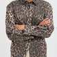 B Young Kenna Shirt | Denim Leopard Mix
