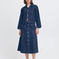 B Young Bylukan Shirt | Dark Blue Denim