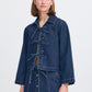 B Young Bylukan Shirt | Dark Blue Denim