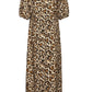 B Young Byihamma Long Dress | Humus Leopard