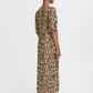 B Young Byihamma Long Dress | Humus Leopard