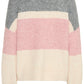 B Young Byomea Round Neck Jumper | Pale Mauve Mix