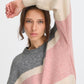B Young Byomea Round Neck Jumper | Pale Mauve Mix