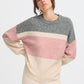 B Young Byomea Round Neck Jumper | Pale Mauve Mix