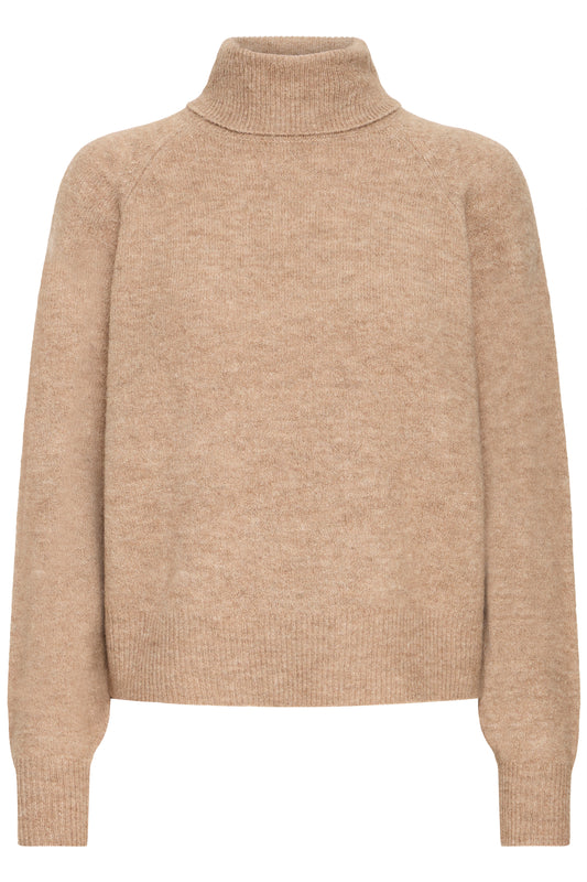 B Young ByMonna Rollneck | Walnut Melange
