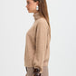 B Young Monna Rollneck | Walnut Melange