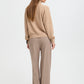 B Young Monna Rollneck | Walnut Melange