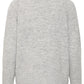 B Young Monna Rollneck | Mid Grey Melange