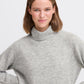 B Young Monna Rollneck | Mid Grey Melange