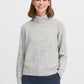 B Young Monna Rollneck | Mid Grey Melange