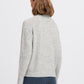 B Young Monna Rollneck | Mid Grey Melange