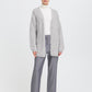 B Young Bymillers Cardigan | Mid Grey Melange
