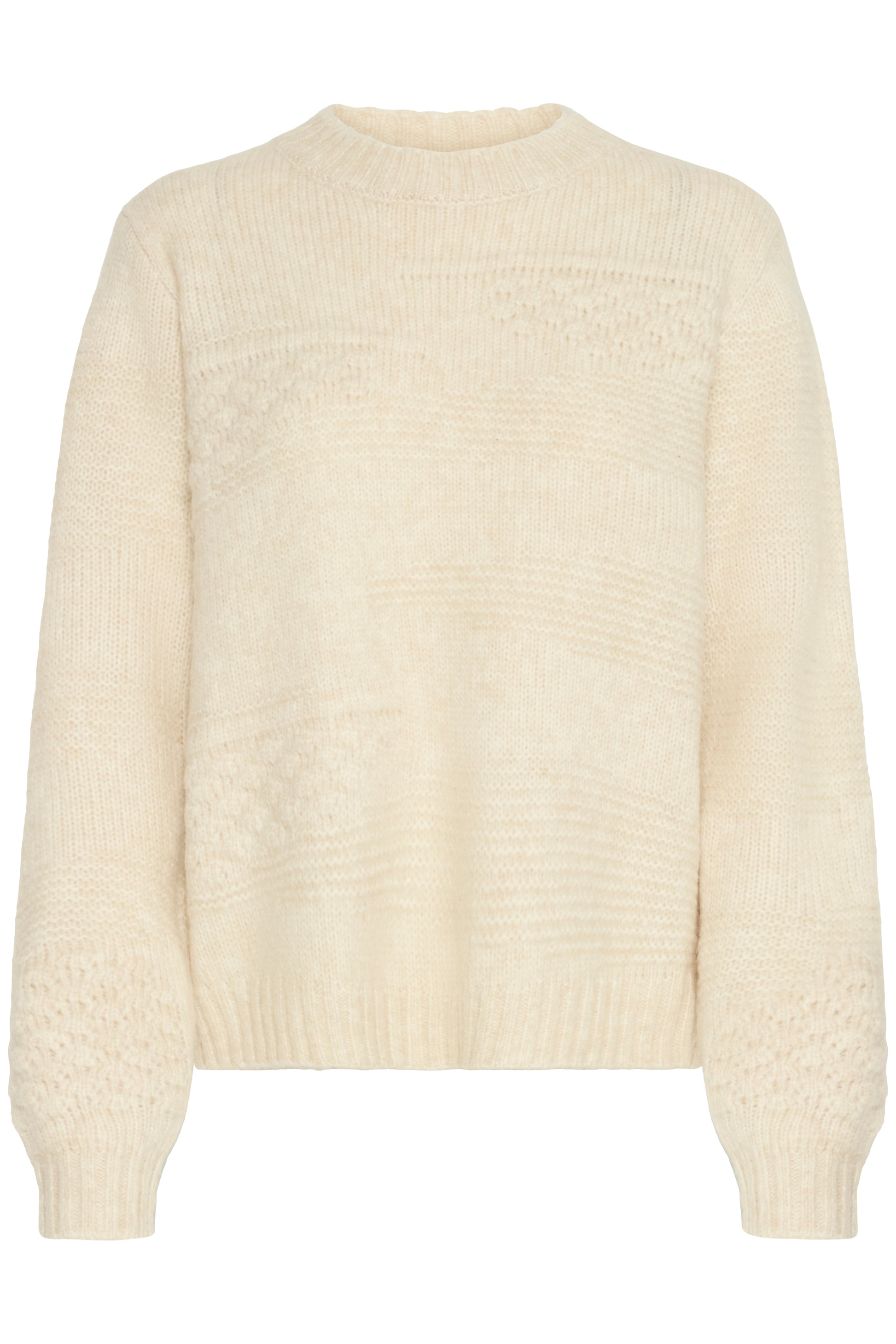 B Young ByOksana Jumper | Birch Melange