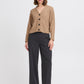 B Young Monna Cardigan | Walnut Melange