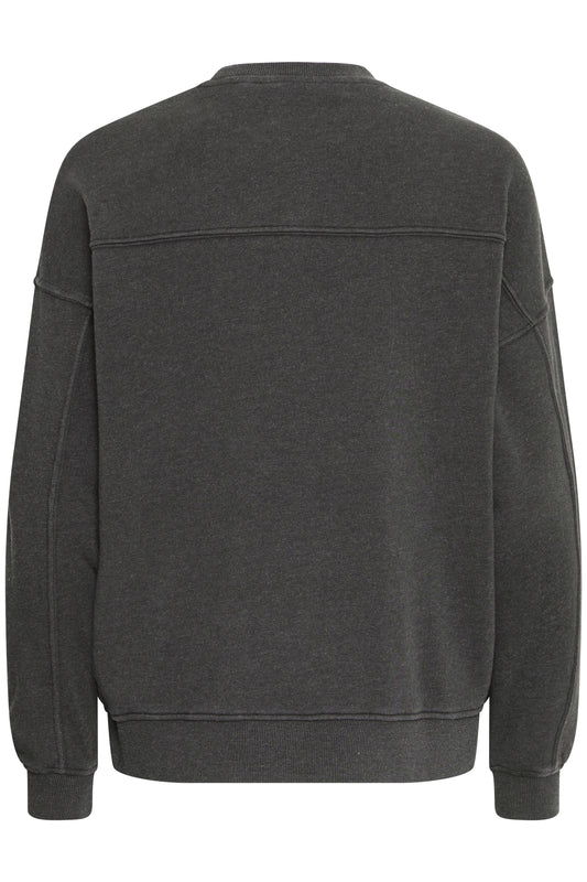 B Young Stana Loose Sweatshirt | Asphalt