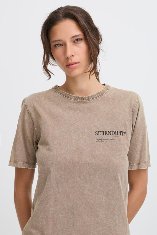 B Young Bysolko T-Shirt | Walnut