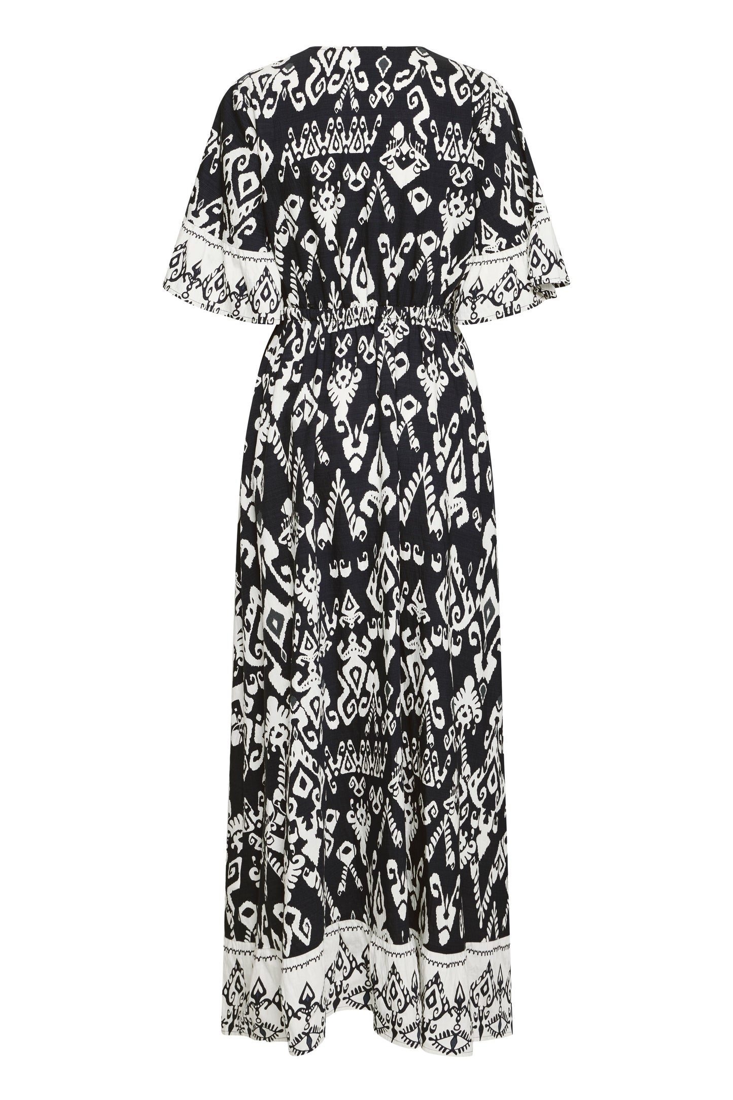 B Young Byjasmina  Long Dress | Black Eth Mix