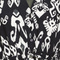 B Young Byjasmina  Long Dress | Black Eth Mix