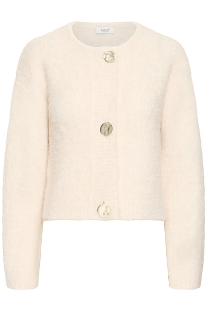 B Young ByOmanta Cardigan | Birch Melange