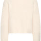 B Young Omanta Cardigan | Birch Melange