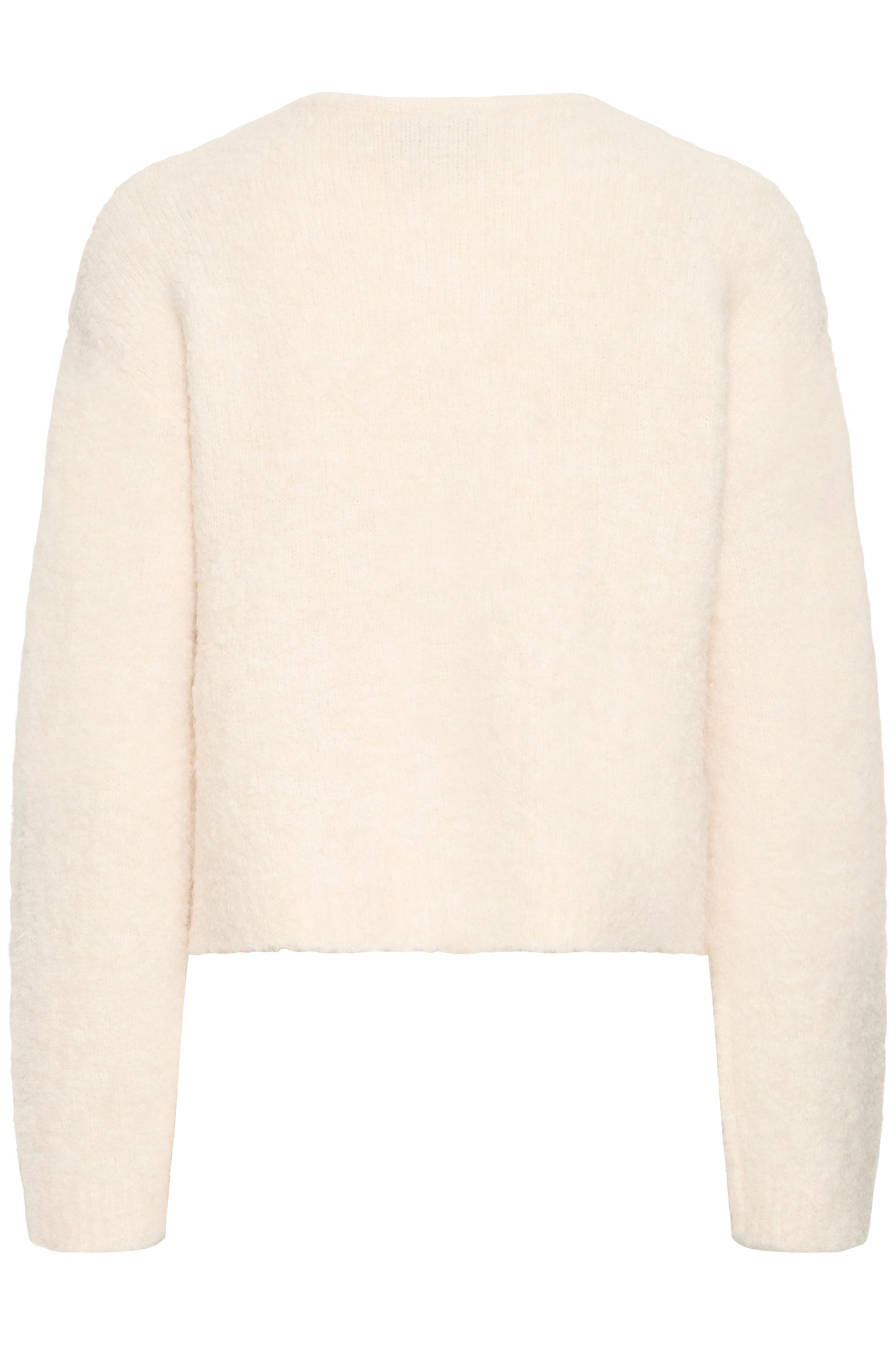 B Young Omanta Cardigan | Birch Melange
