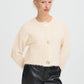 B Young Omanta Cardigan | Birch Melange
