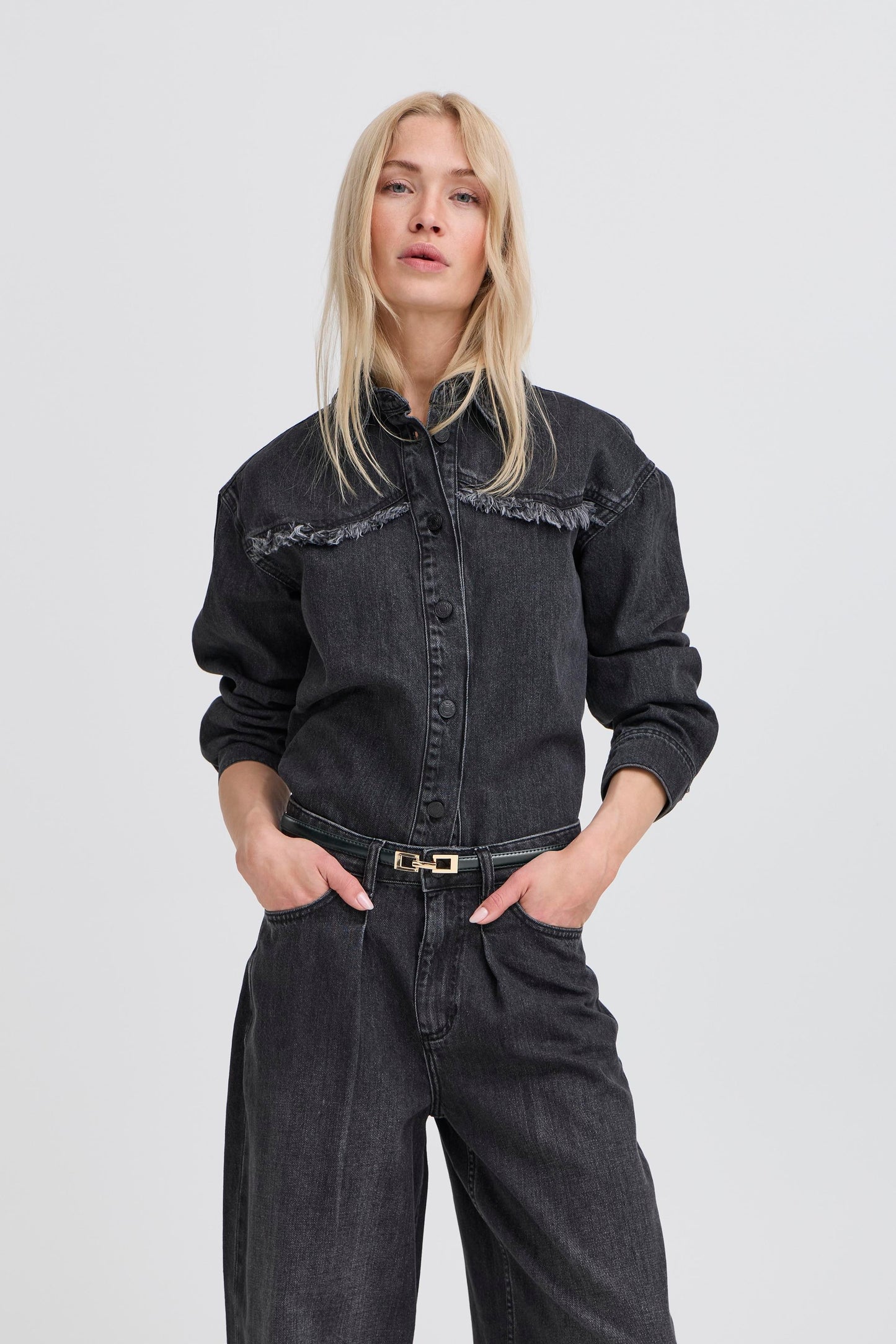 B Young Byvizana Horsebit Belt | Meteorite