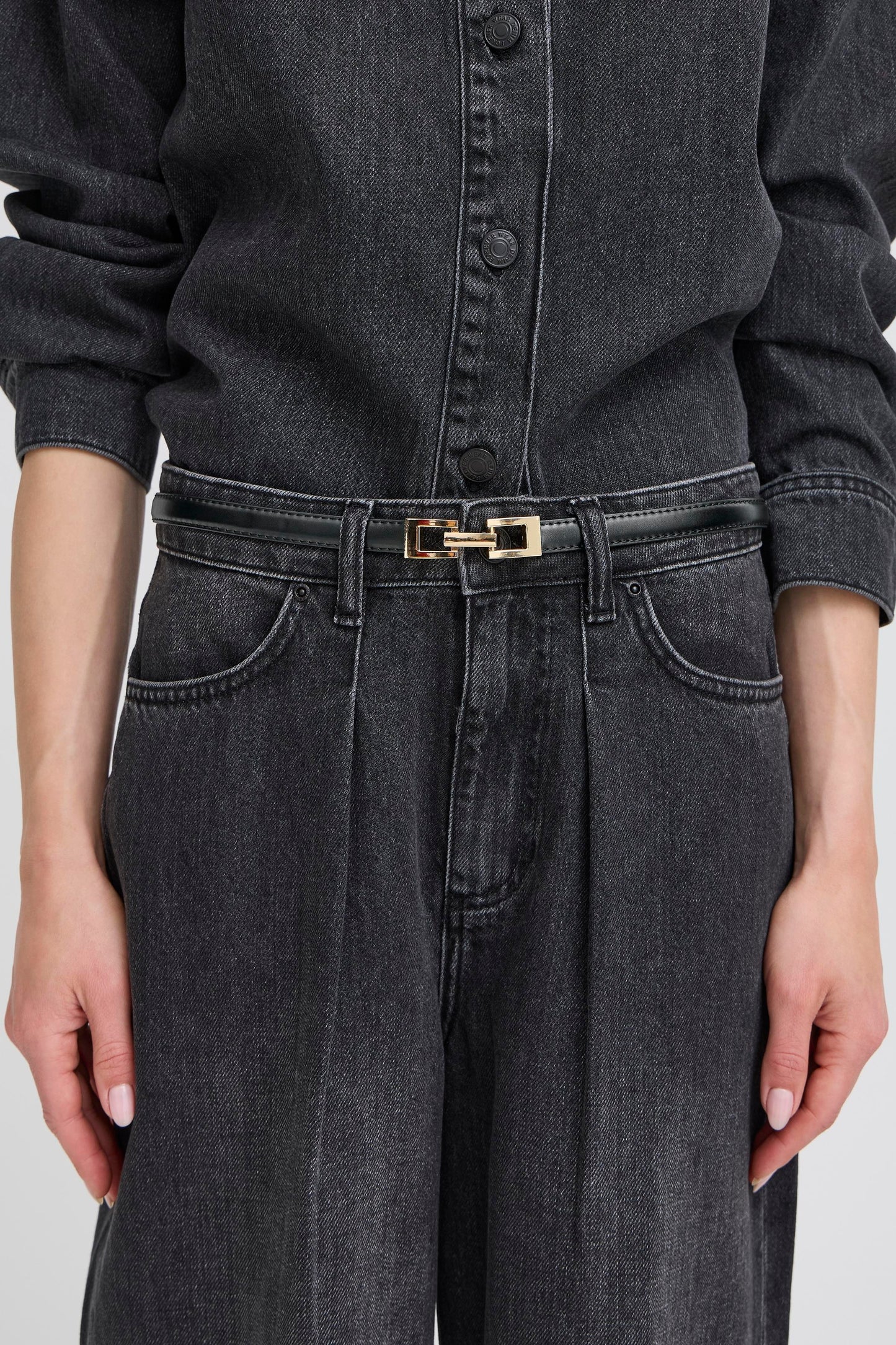 B Young Byvizana Horsebit Belt | Meteorite