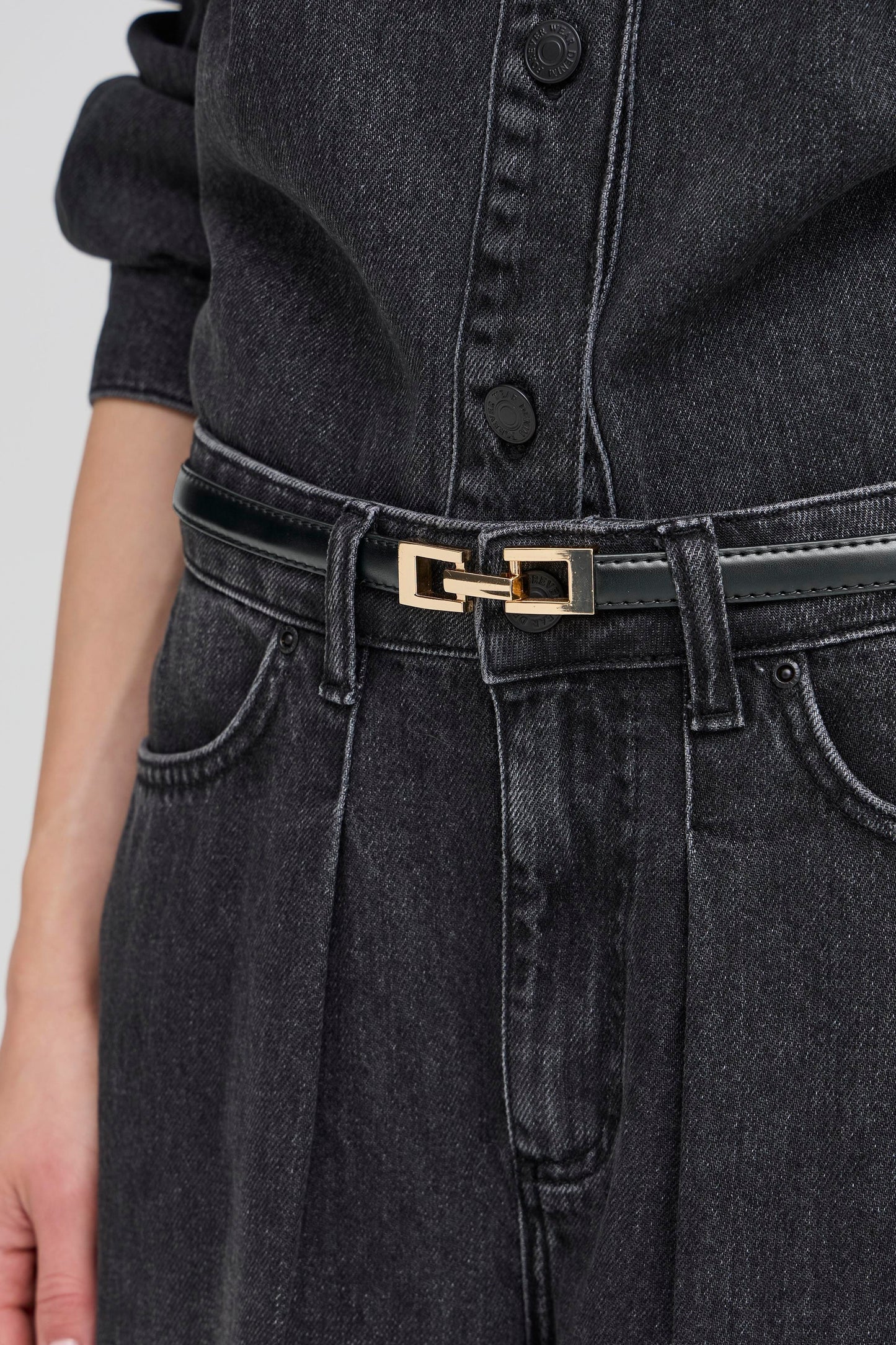 B Young Byvizana Horsebit Belt | Meteorite