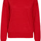 Bymobbe Boatneck Jumper | Barbados Cherry