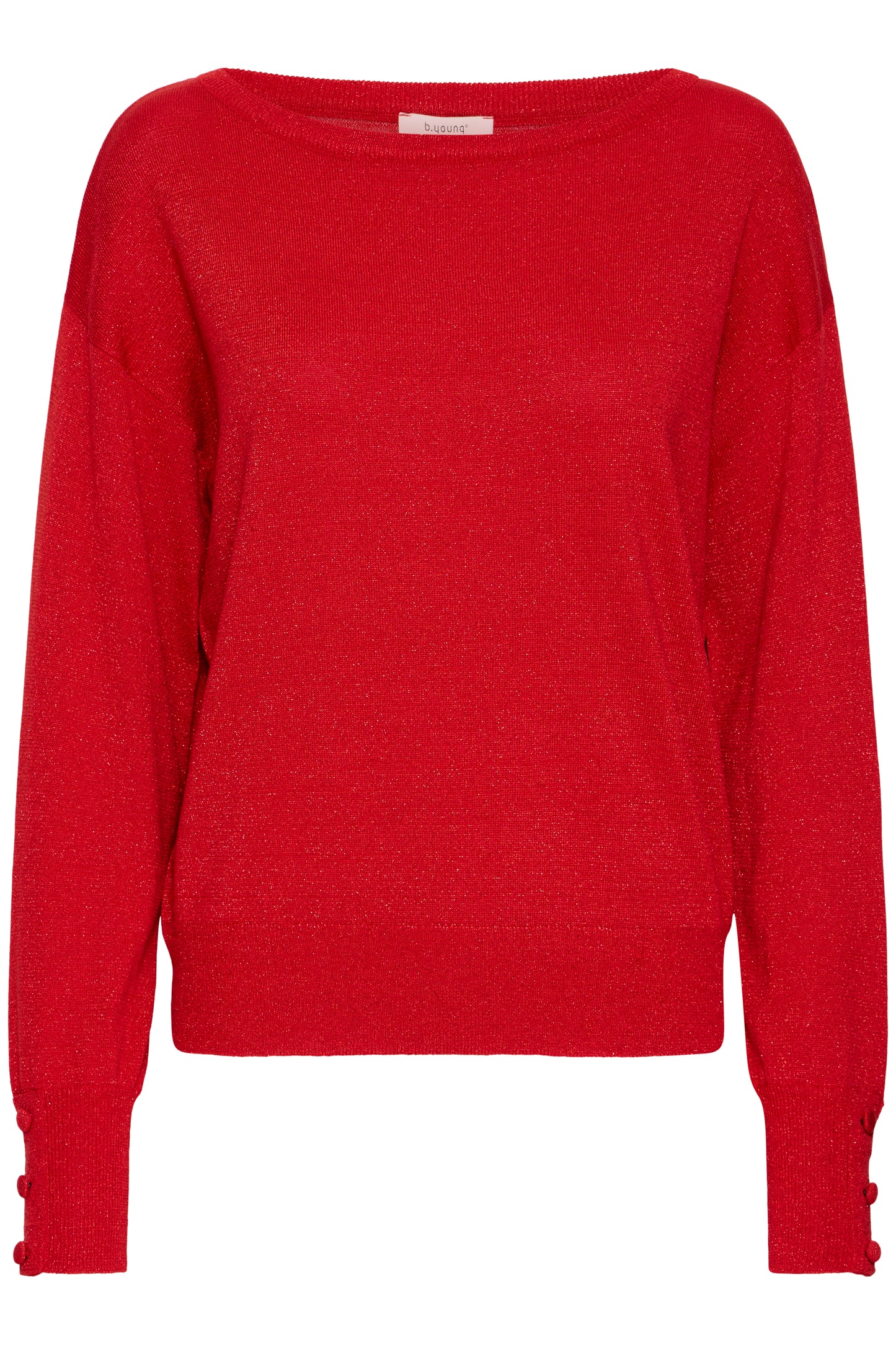 Bymobbe Boatneck Jumper | Barbados Cherry