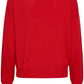 Bymobbe Boatneck Jumper | Barbados Cherry