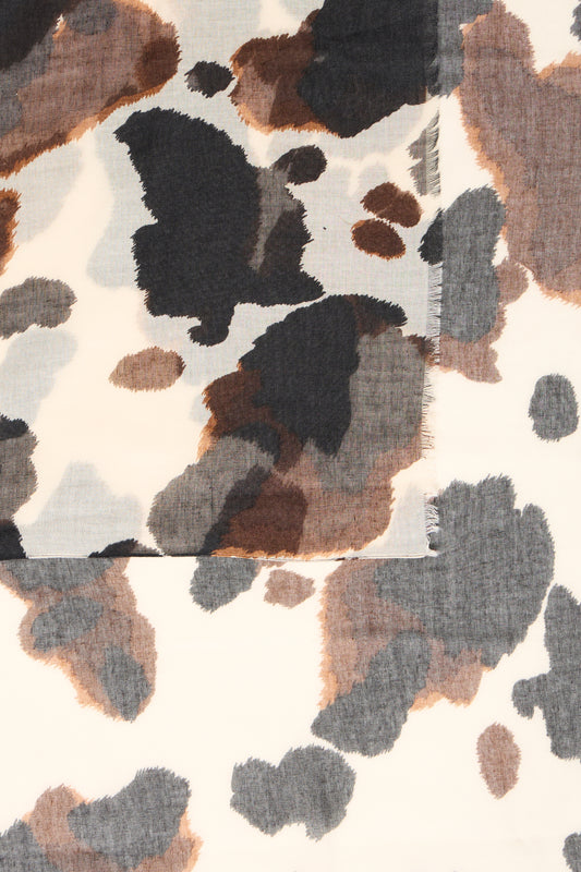 B Young Bywallam Scarf | String Cow Print