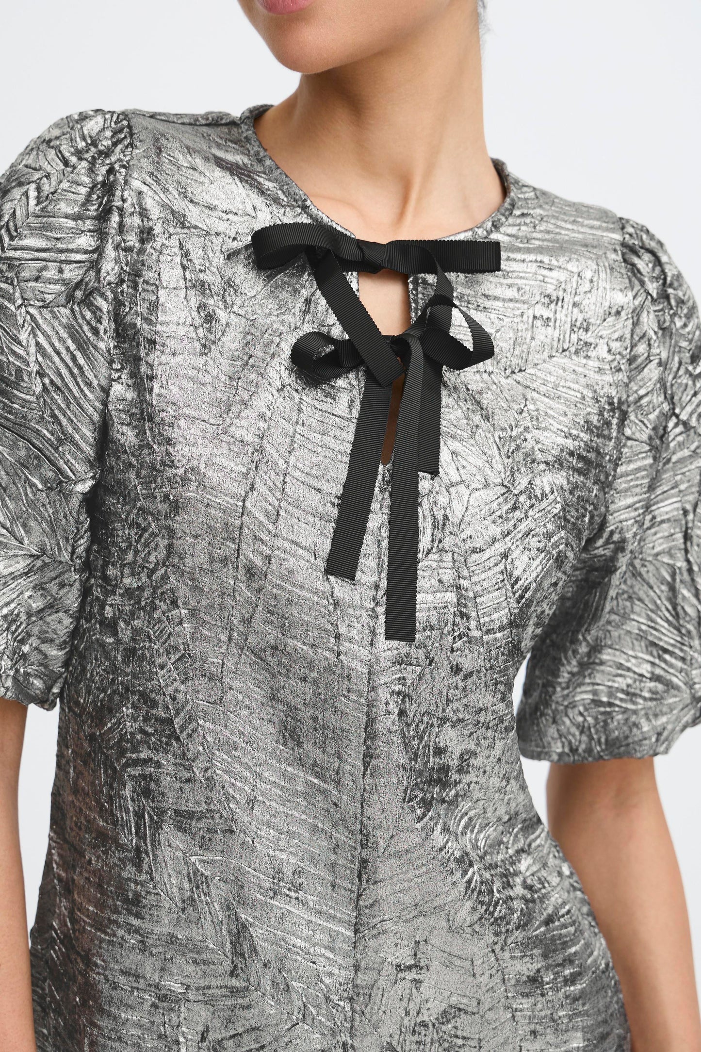 Bydetona Dress | Gun Metal