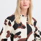 B Young Ihamma Shirt | String Cow Print