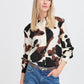 B Young Ihamma Shirt | String Cow Print