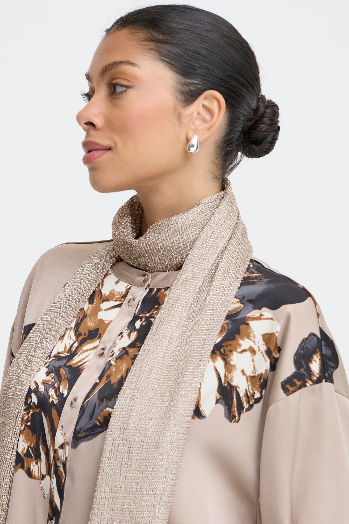 Byvoet Scarf | Silver