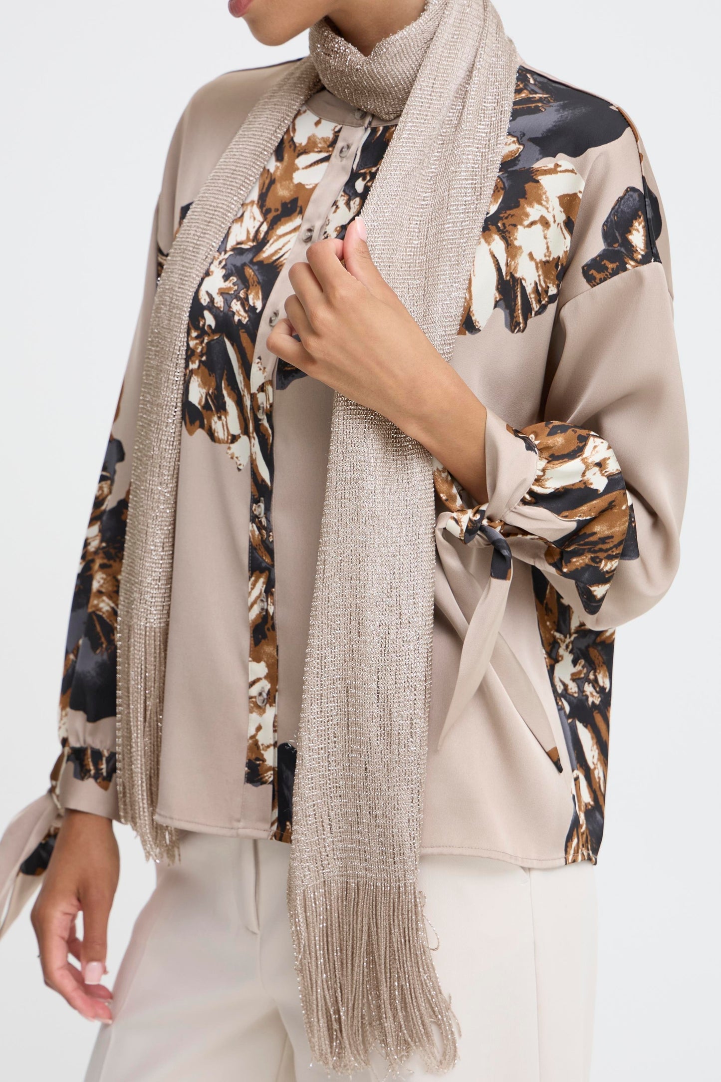 Byvoet Scarf | Silver