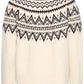Byohelle Jacquard Jumper | Oatmeal Melange
